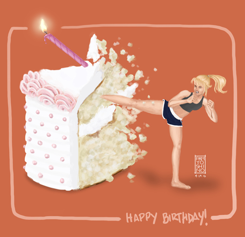 kung fu cake kick
